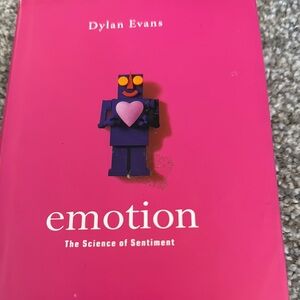 Oxford Pink Emotion Book Cover with Bear Design